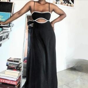 Peek a boo Maxi dress